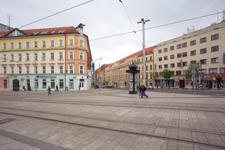 Hurbanovo námestie, Bratislava, Slovakia, April 2014