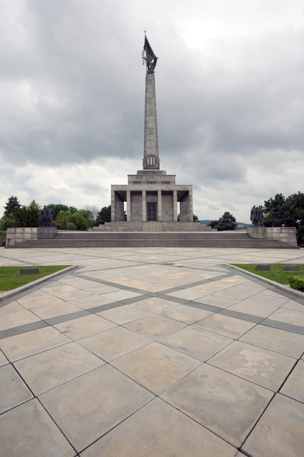 Slavín War Memorial, Bratislava, Slovakia, April 2014