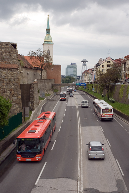 Staromestska, Bratislava, Slovakia, April 2014