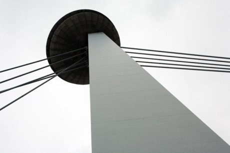 UFO, Novy Most 1, Bratislava, Slovakia, April 2014