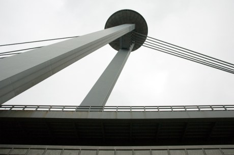 UFO, Novy Most 1, Bratislava, Slovakia, April 2014