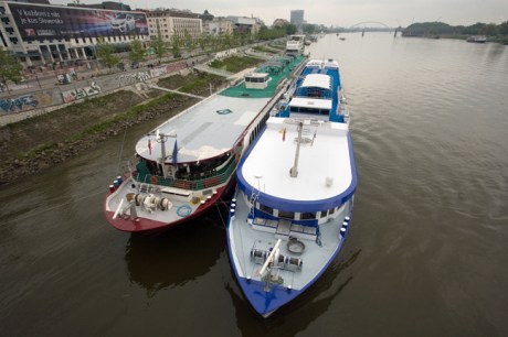 The Danube, Bratislava, Slovakia, April 2014