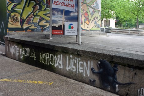 Bus Station, Novy Most , Bratislava, Slovakia, April 2014