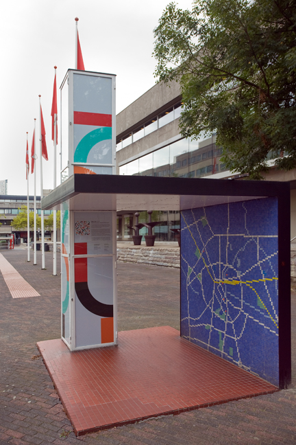 Rietveld Bushalte, Wal, Eindhoven, The Netherlands, August 2014