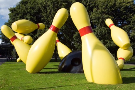 Flying Pins, Kennedylaan, Eindhoven, The Netherlands, August 2014