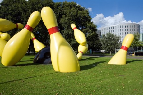 Flying Pins, Kennedylaan, Eindhoven, The Netherlands, August 2014