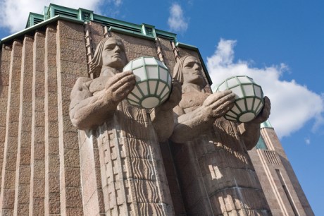 Helsingin päärautatieasema, Helsinki, Finland, July 2015