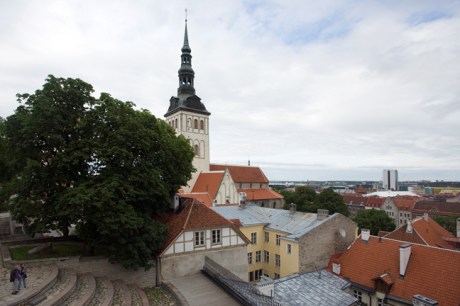 from the Danish King's Garden,Tallinn, Estonia, July 2015