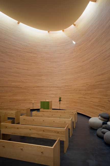 Kampin kappeli, Kamppi, Helsinki, Finland, July 2015