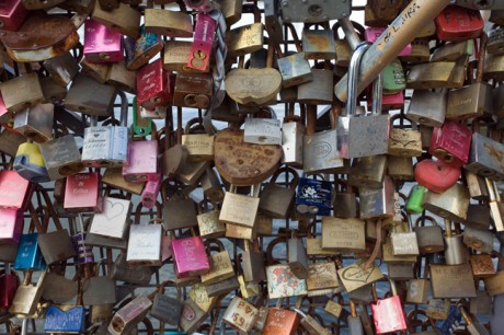 Rakkauden Silta, Vanhankaupunginkoski, Helsinki, Finland, July 2015