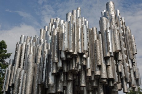 Sibelius-monumentti, Mechelininkatu, Helsinki, Finland, July 2015