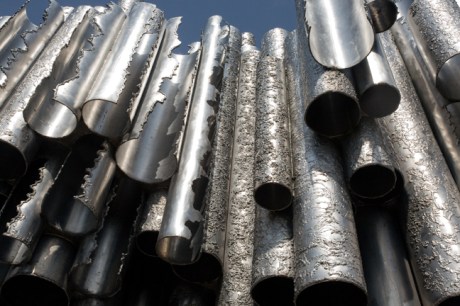 Sibelius-monumentti, Mechelininkatu, Helsinki, Finland, July 2015