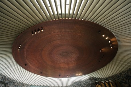 Temppeliaukion Church, Lutherinkatu, Helsinki, Finland, July 2015