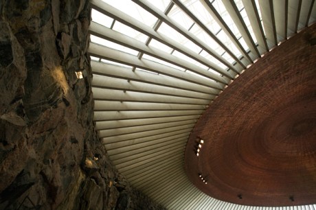 Temppeliaukion Church, Lutherinkatu, Helsinki, Finland, July 2015