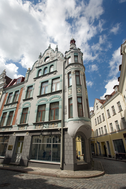 House on Pikk, Tallinn, Estonia, July 2015