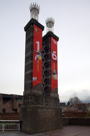 Wilhelminabrug, 's-Hertogenbosch, The Netherlands, March 2016