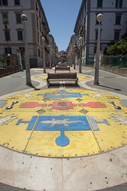 Via Leone Marsicano, Naples, Italy, July 2017