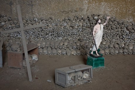 Cimitero di Fontanelle, Naples, Italy, July 2017