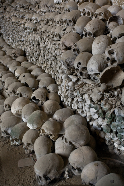 Cimitero di Fontanelle, Naples, Italy, July 2017