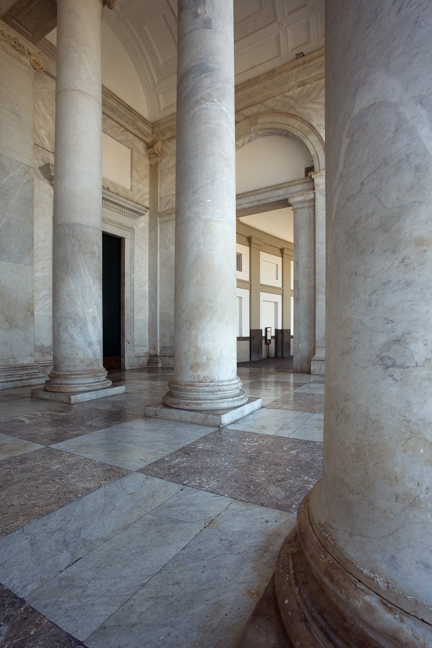 Piazza del Plebiscito, Naples, Italy, July 2017