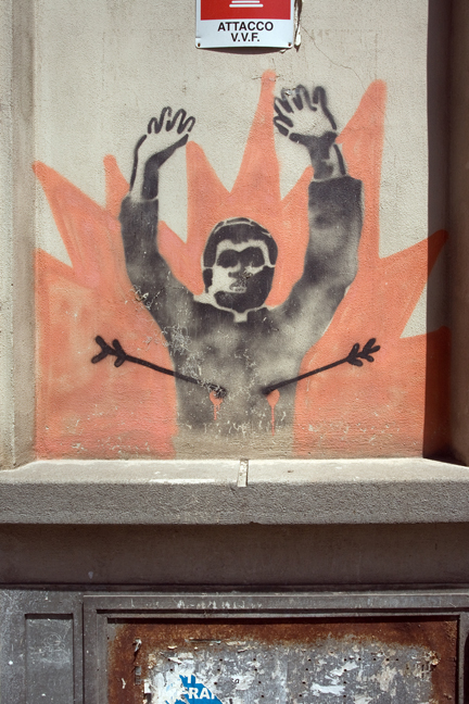 Via S. Teresa degli Scalzi, Naples, Italy, July 2017