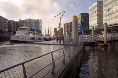 Sandtorhafen, Hamburg, Germany, January 2018