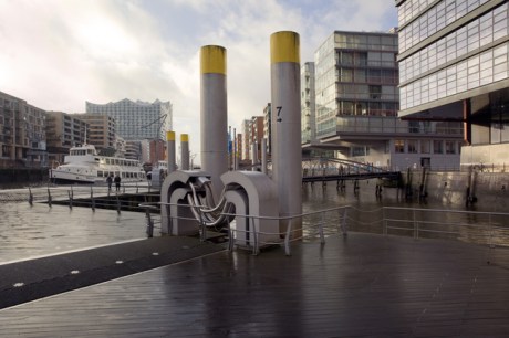 Sandtorhafen, Hamburg, Germany, January 2018