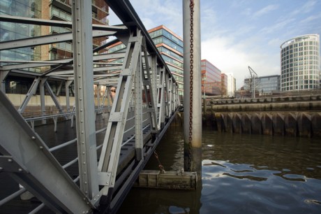 Sandtorhafen, Hamburg, Germany, January 2018