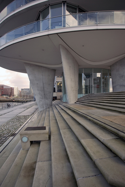 Kaiserkai, Hamburg, Germany, January 2018