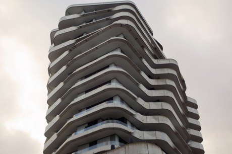 Marco Polo Terrassen, Hamburg, Germany, January 2018