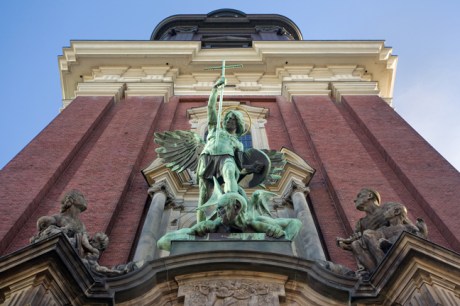 Hauptkirche Sankt Michaelis, Hamburg, Germany, January 2018