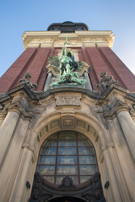 Hauptkirche Sankt Michaelis, Hamburg, Germany, January 2018