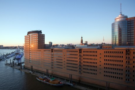 Am Sandtorkai, Hamburg, Germany, January 2018