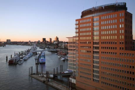 Am Sandtorkai, Hamburg, Germany, January 2018