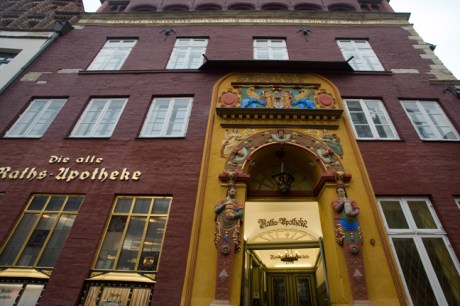 Bäckerstrase, Lüneburg, Germany, January 2018