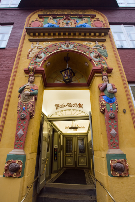 Bäckerstrase, Lüneburg, Germany, January 2018