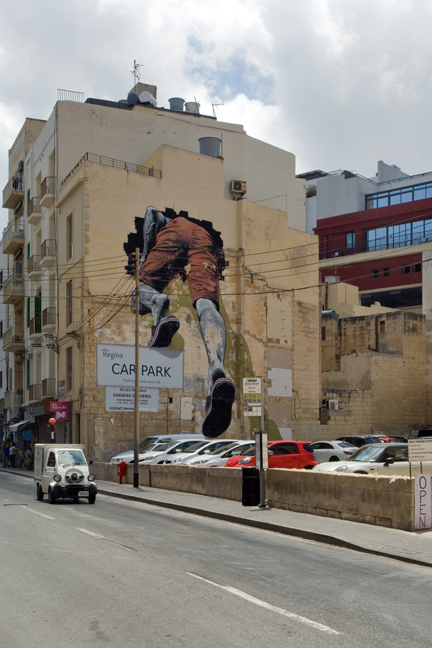 Tower Road, Sliema, Malta, July 2018