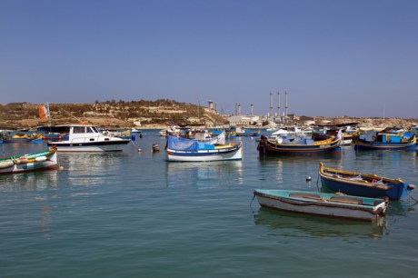 Marsaxlokk Bay, Malta, July 2018