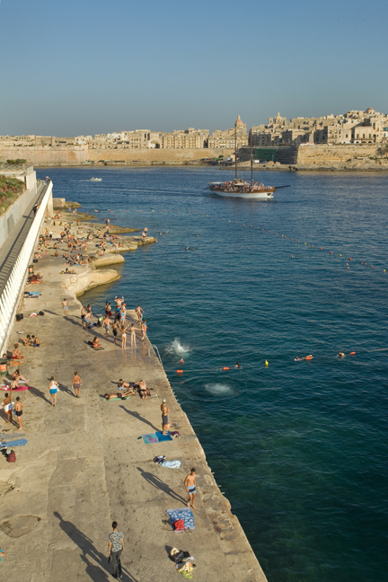 Tigné Point, Sliema, Malta, July 2018