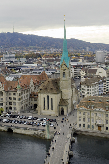 Die Altstadt, Zürich, Switzerland, November 2018