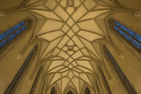 Wasserkirche, Limmatquai, Zürich, Switzerland, November 2018