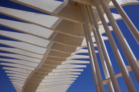 Paseo del Muelle Uno, Malaga, Spain, April 2019