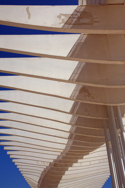 Paseo del Muelle Uno, Malaga, Spain, April 2019
