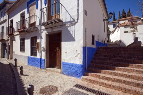 Calle de San Juan de los Reyes, Granada, Spain, April 2019