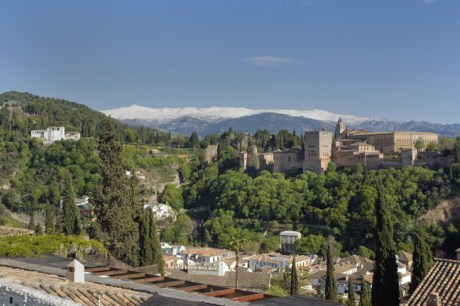 Mirador San Nicolás, Granada, Spain, April 2019