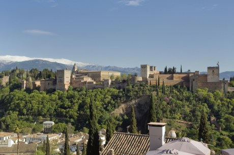 Mirador San Nicolás, Granada, Spain, April 2019