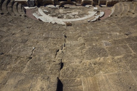 Teatro Romano, Calle Alacazabilla, Malaga, Spain, April 2019