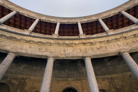 Palacio de Carlos V, Granada, Spain, April 2019
