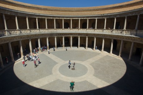 Palacio de Carlos V, Granada, Spain, April 2019