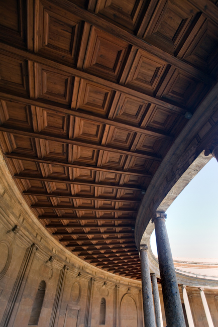 Palacio de Carlos V, Granada, Spain, April 2019